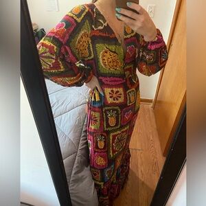 NWT FARM ANTHROPOLOGIE MAXI DRESSES FRUITS S